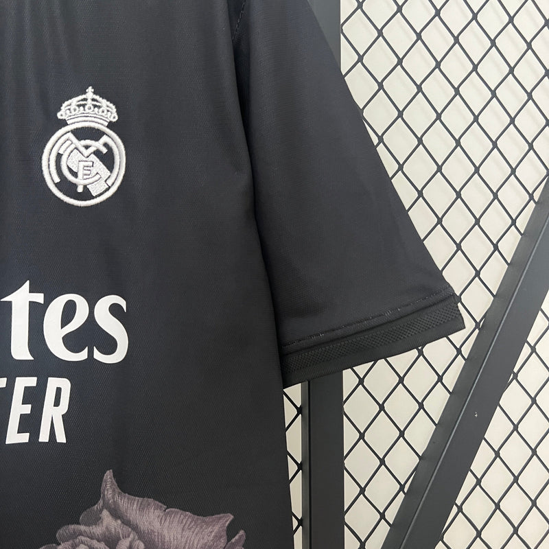 Camisa Real Madrid Y3 Preta 24/25 - Torcedor e Jogador