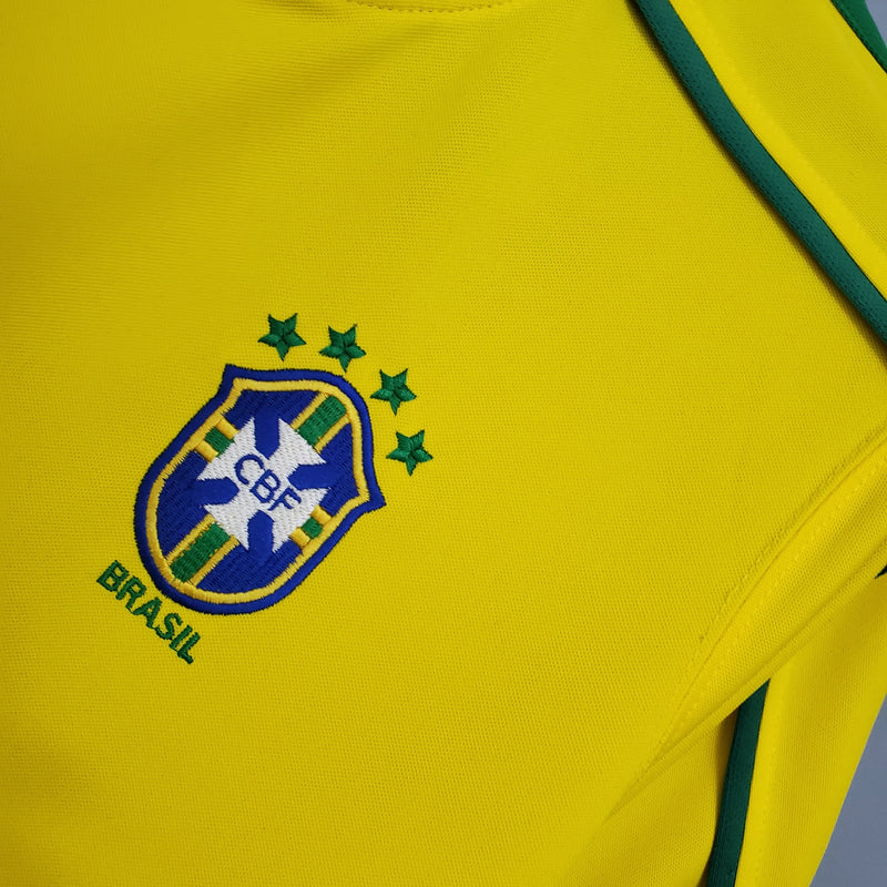 Camisa Reedição Brasil Retrô 1998