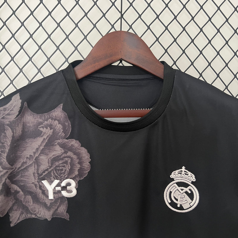 Camisa Real Madrid Y3 Preta 24/25 - Torcedor e Jogador